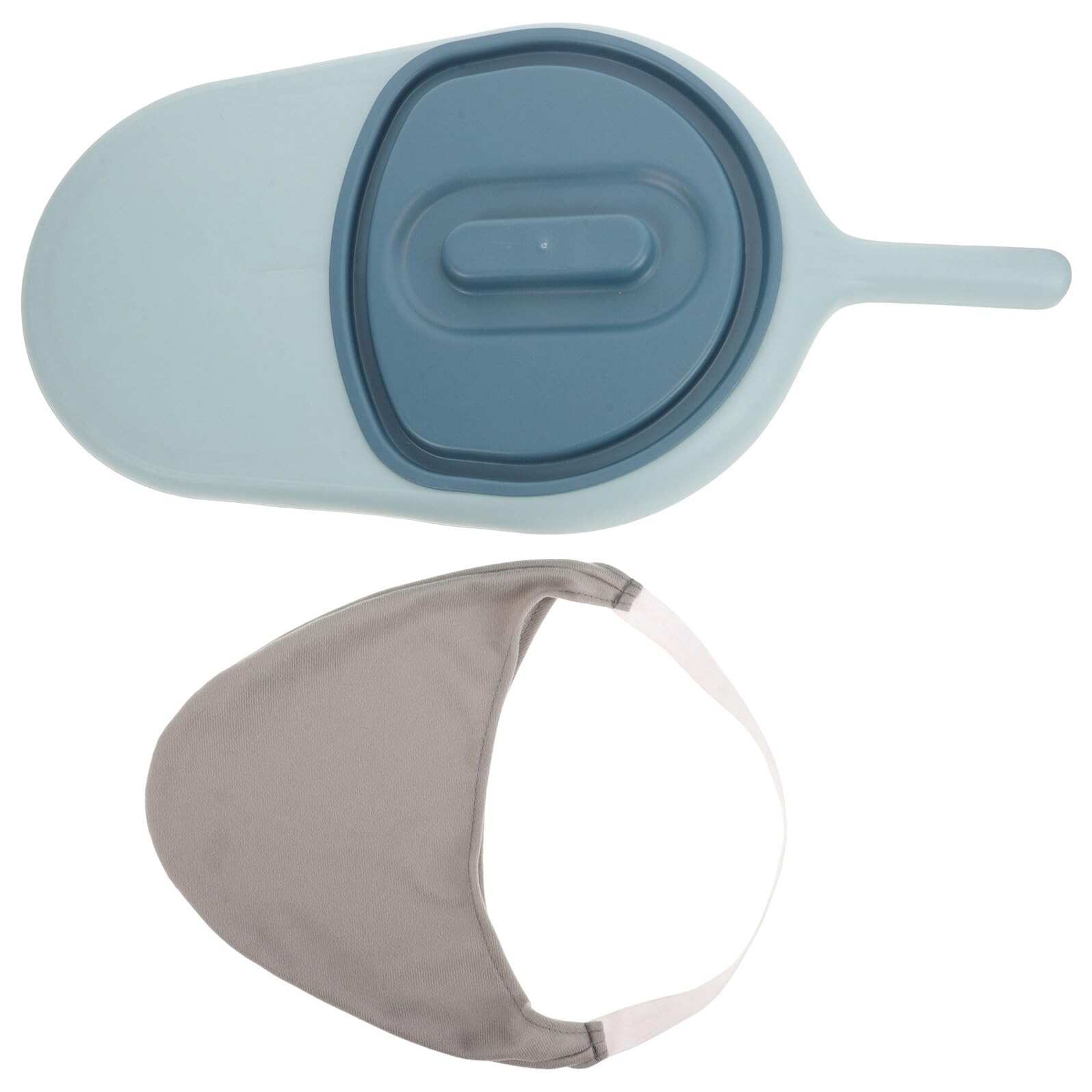 Padella per Anziani e Pazienti Design Semplice in Plastico Resistente, Forma Rotonda Compatta, Facile da Pulire per Uso Domestico e Ospedaliero Colore Casuale