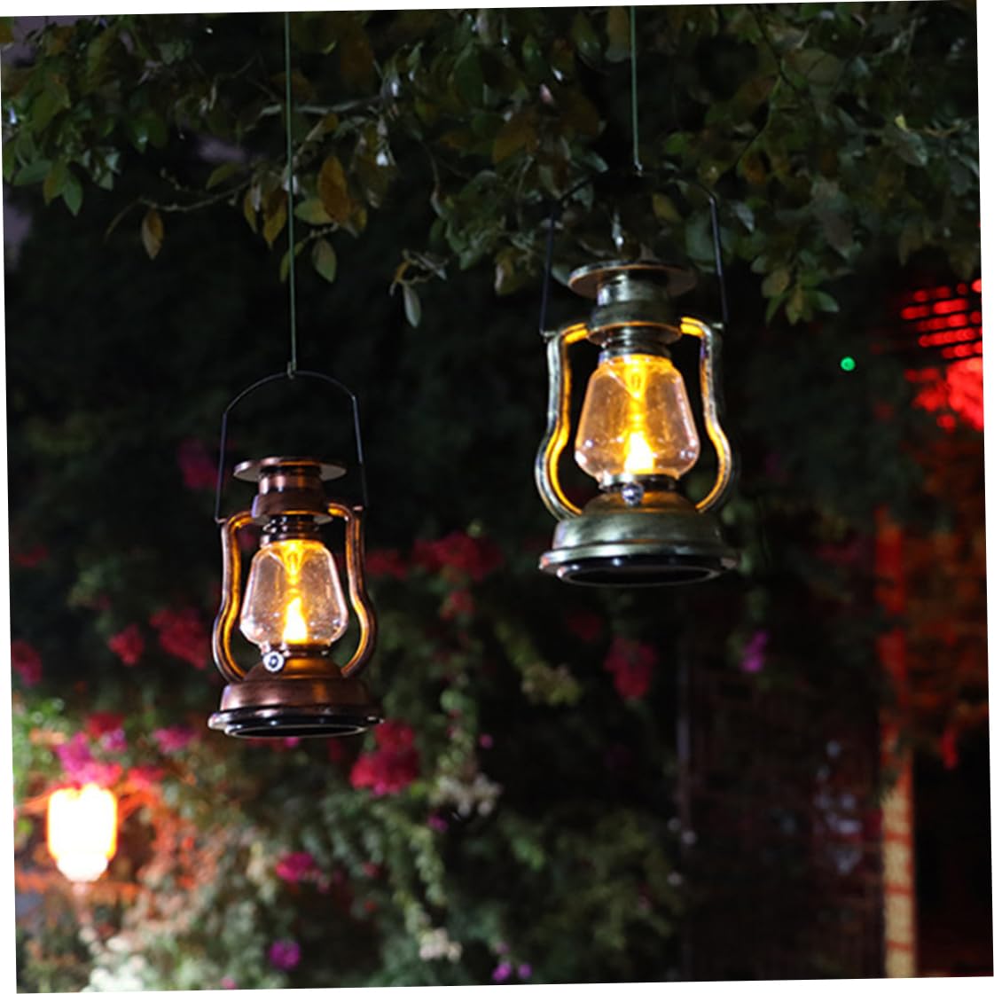 Lampada Tavolo retrò retrò di Lanterna Solare Vintage Lights Bronzo Vintage