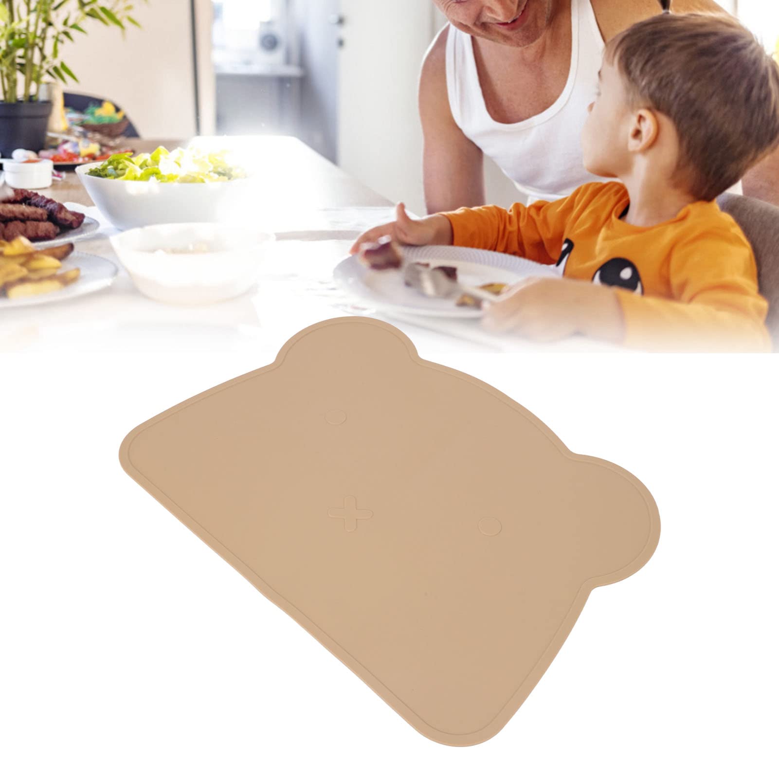 4 Tovagliette In Silicone 30x30 Cm - Antiscivolo Per Tavolo E Pittura Bambini - Foto 2