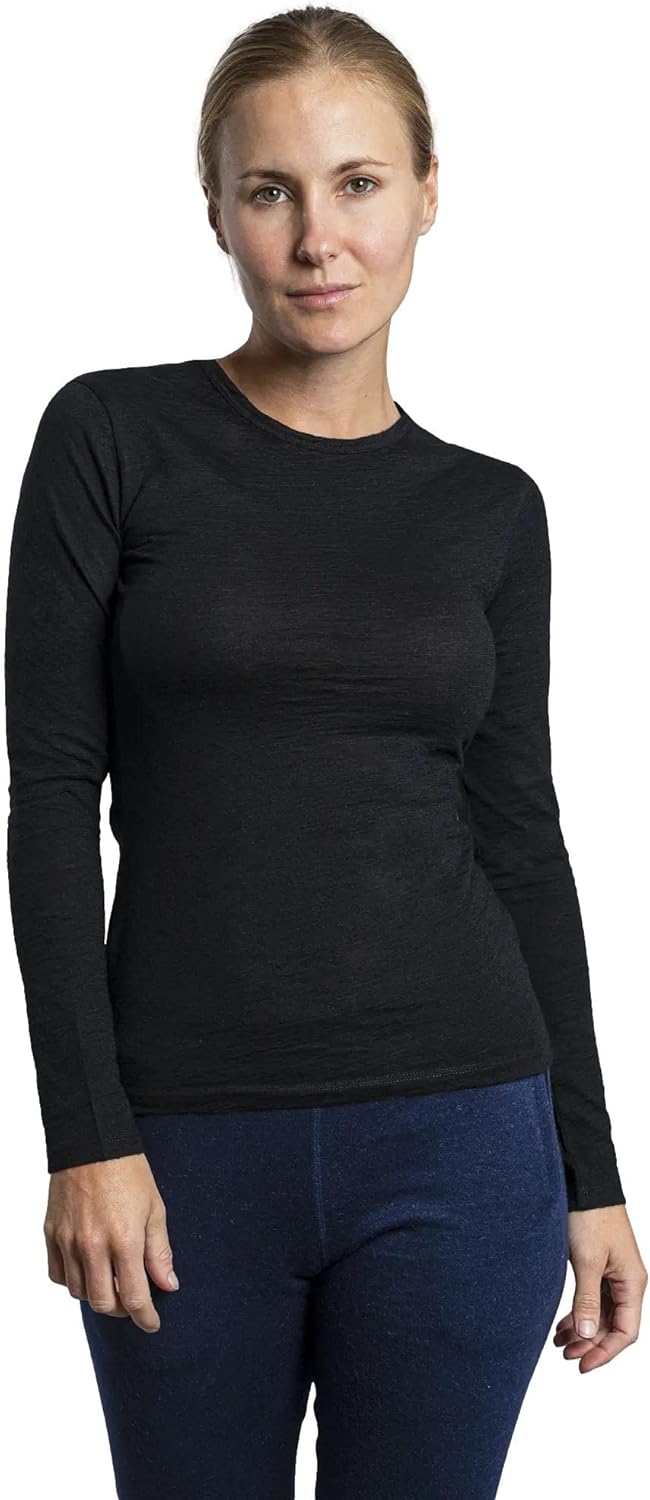Women's Alpaca Wool Long-Sleeve Tee by Arms of Andes - Image 2