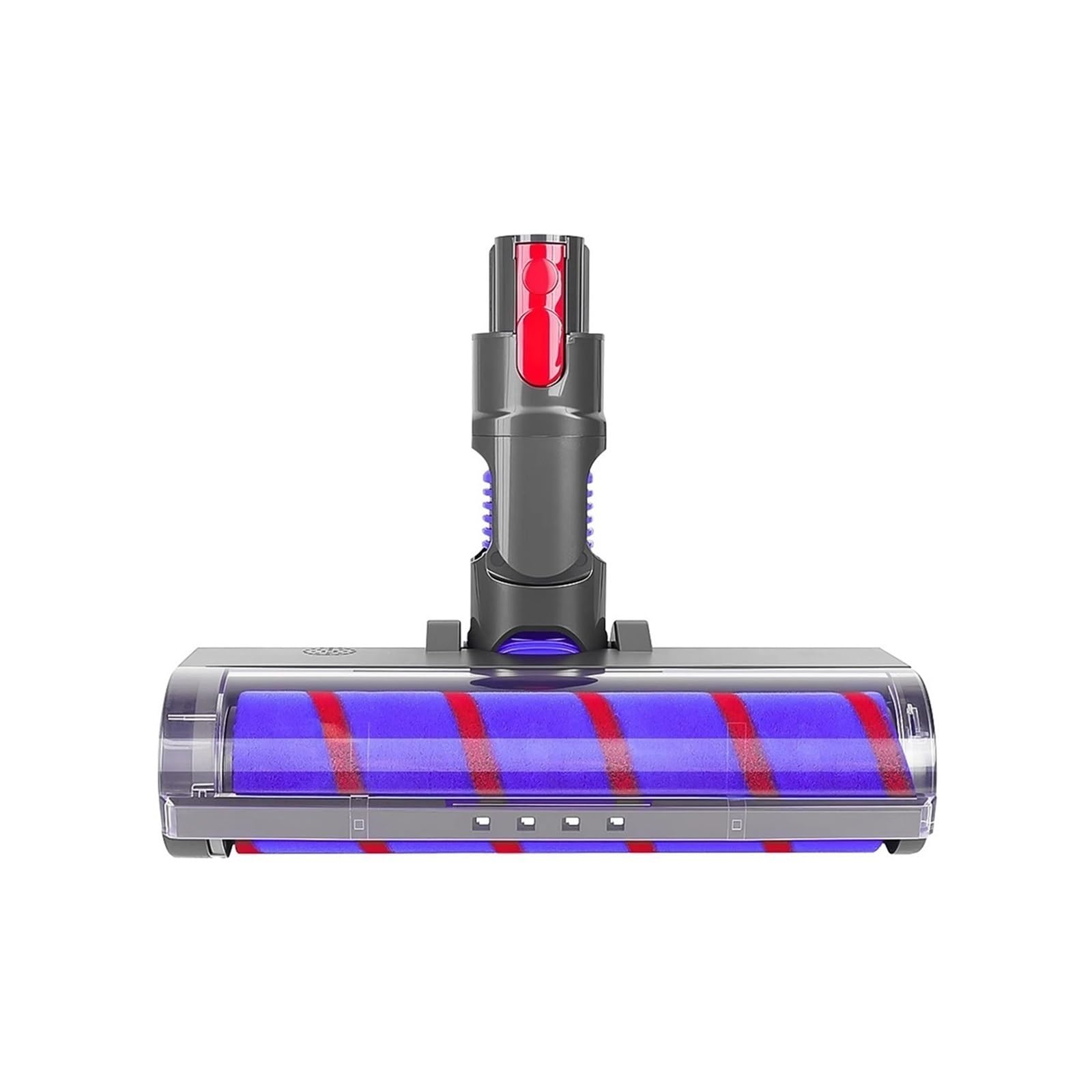 Cabezal de cepillo suave para Dyson con luces LED para limpiar suelos duros
