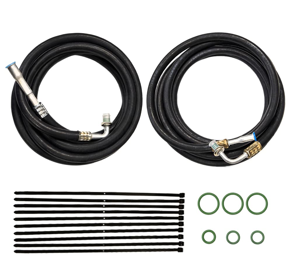 Rear AC Line Set, Fits Econoline, Ford E-Vans 1995-2014 Short and Long Wheel Base