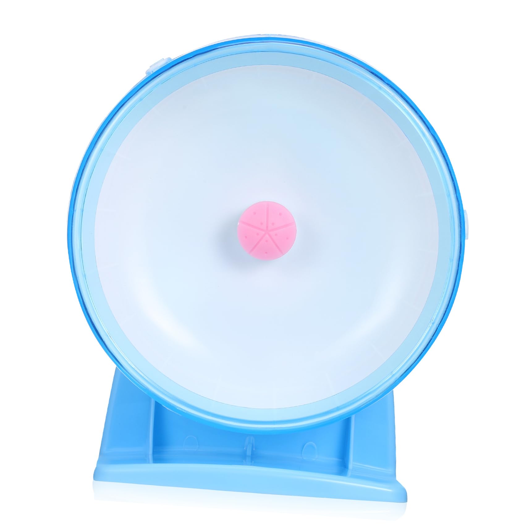 Happyyami Adjustable Height Small Animal Wheel Silent Hamster Toy Rat Wheel Pet Exercise Equipment