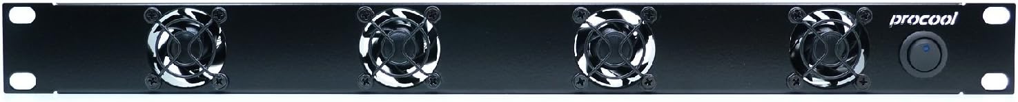 Amazon.com: PROCOOL SX440 1U Silent Rack Mount Fan/Airflow = Intake ...
