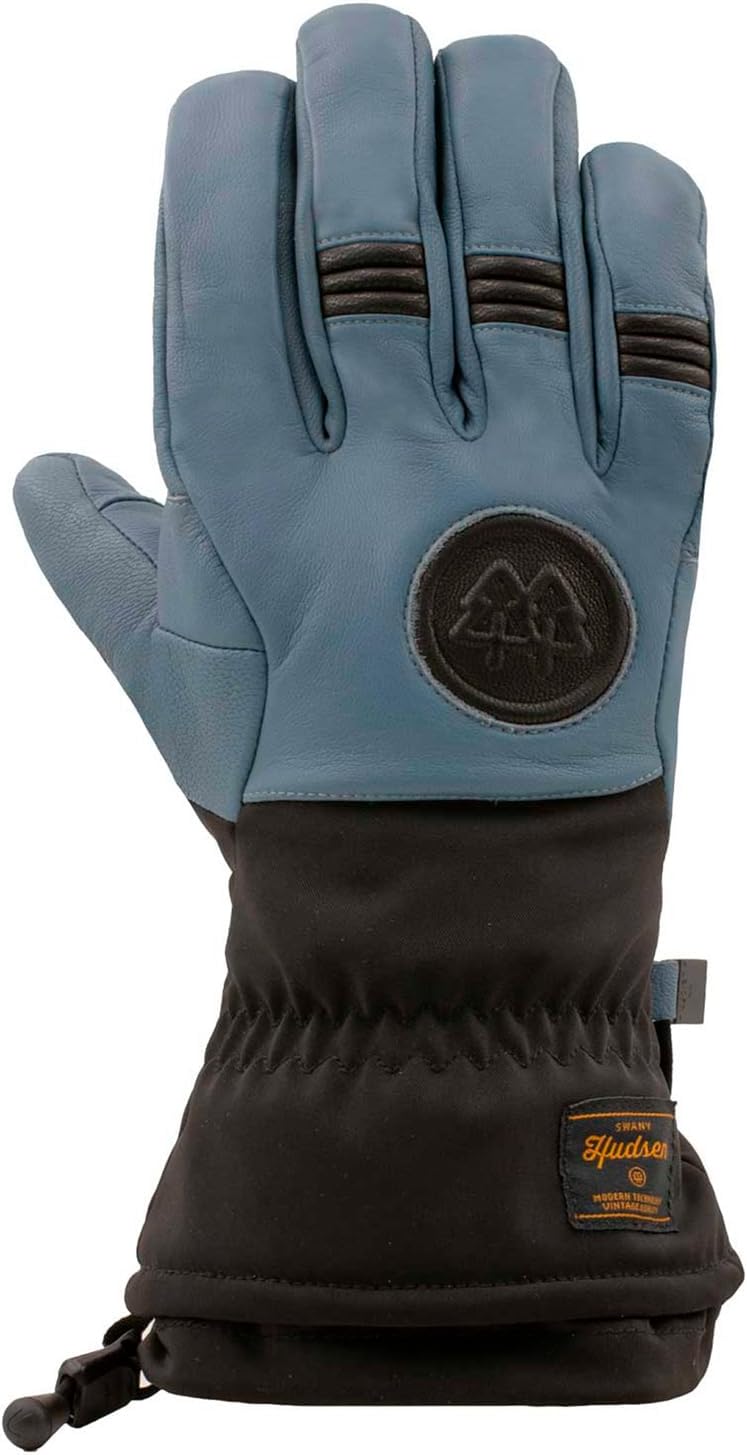 Swany Men's Skylar Waterproof Breathable Moisture-Wicking Durable Flexible Insulated Winter Gloves for Skiing & Snowboarding