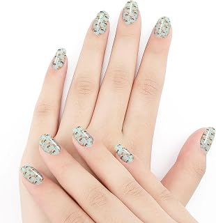 Supdreamc Waterproof Membrane Nail Decals Stickers DIY Nail Art Decal Strips for Women (5 Pcs Funny Anatomy of A Corgi Nails Art Designs Sticker)