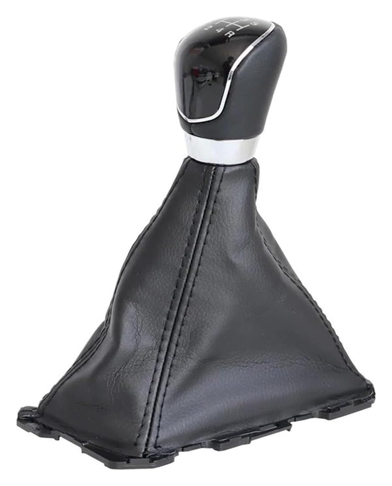 Levier Changement Vitesse Pour Focus MK3 2012 Pommeau Levier Vitesse En Cuir PU À 5 Vitesses Pommeau Levier Vitesse Boule Pommeau Levier Vitesse Capuchon