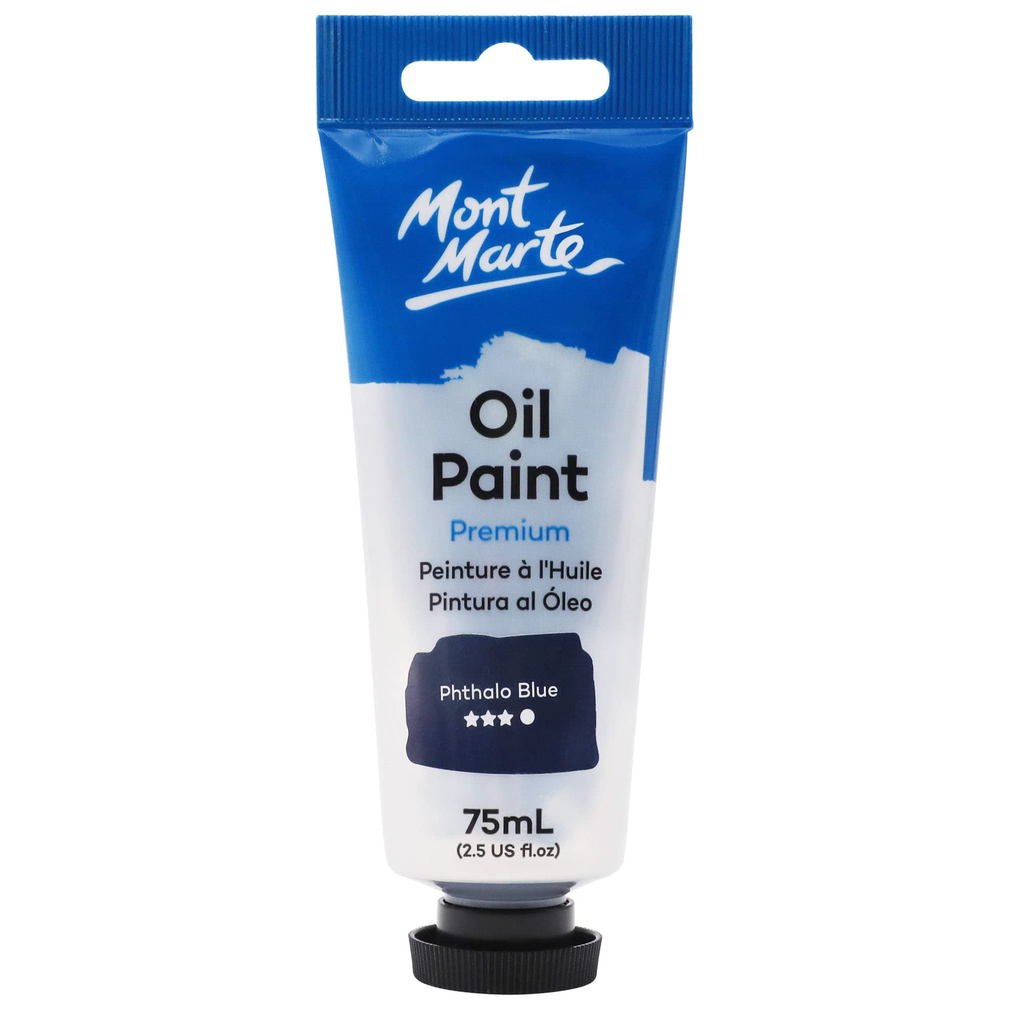 Mont MarteOil Paint 75 ml, Phthalo Blue