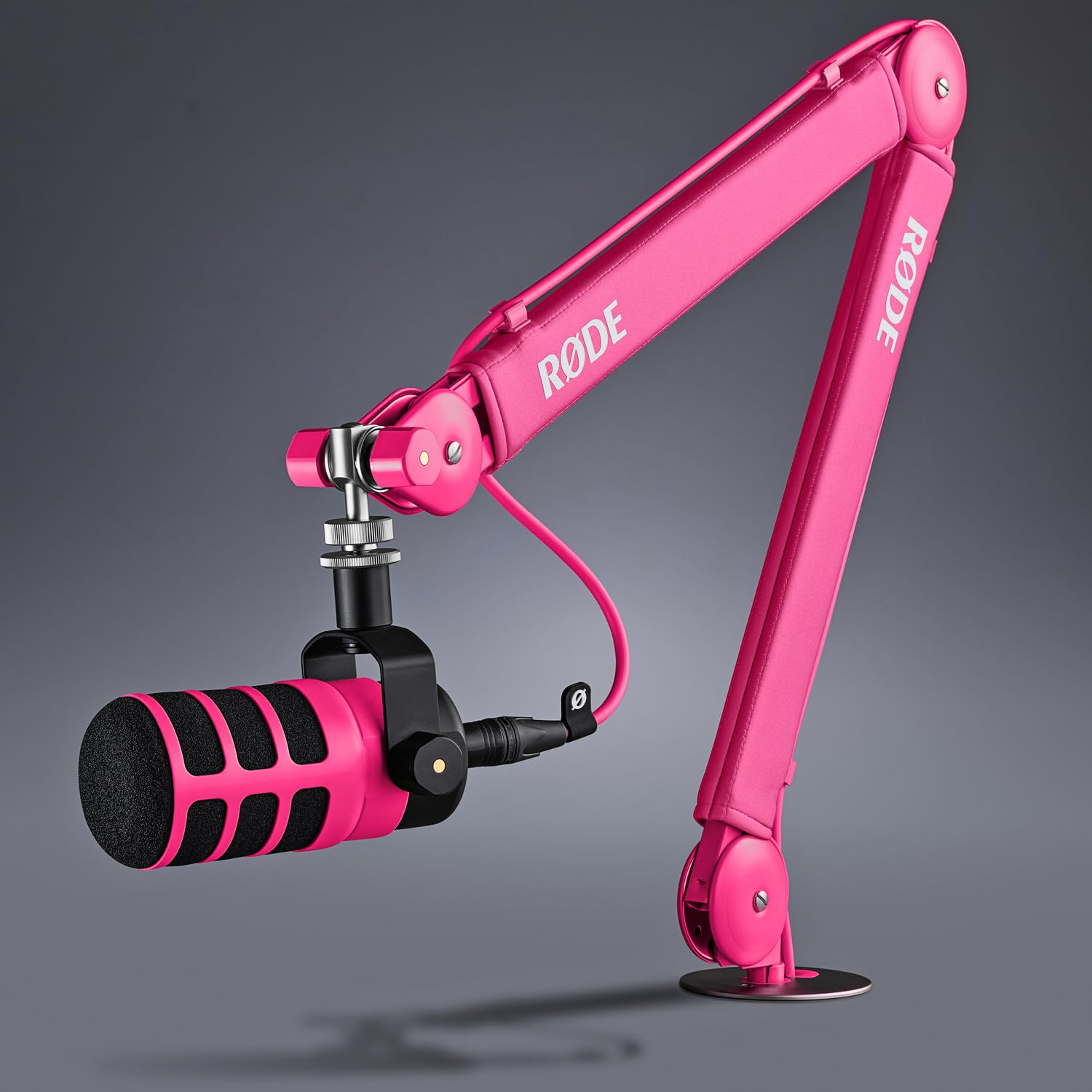 Rode PSA1+ Plus - Brazo articulado para micrófono de mesa, color rosa