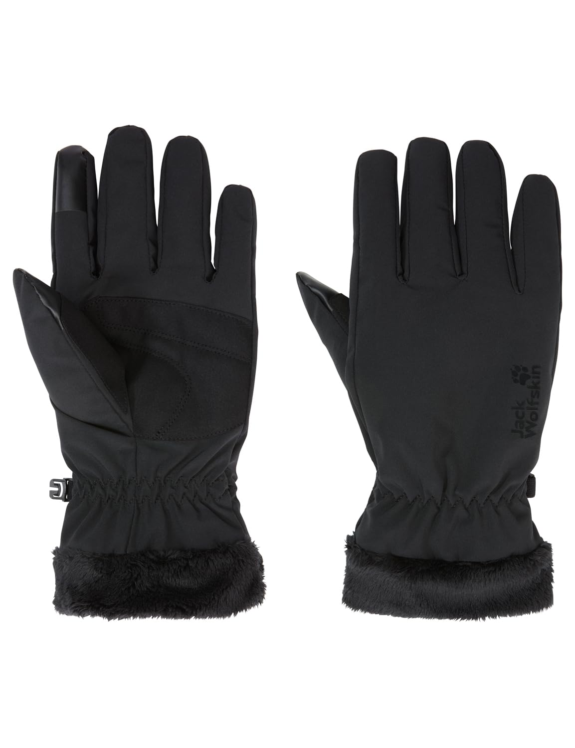 Jack Wolfskin Highloft Women's Gloves, Black, XS, black, XS