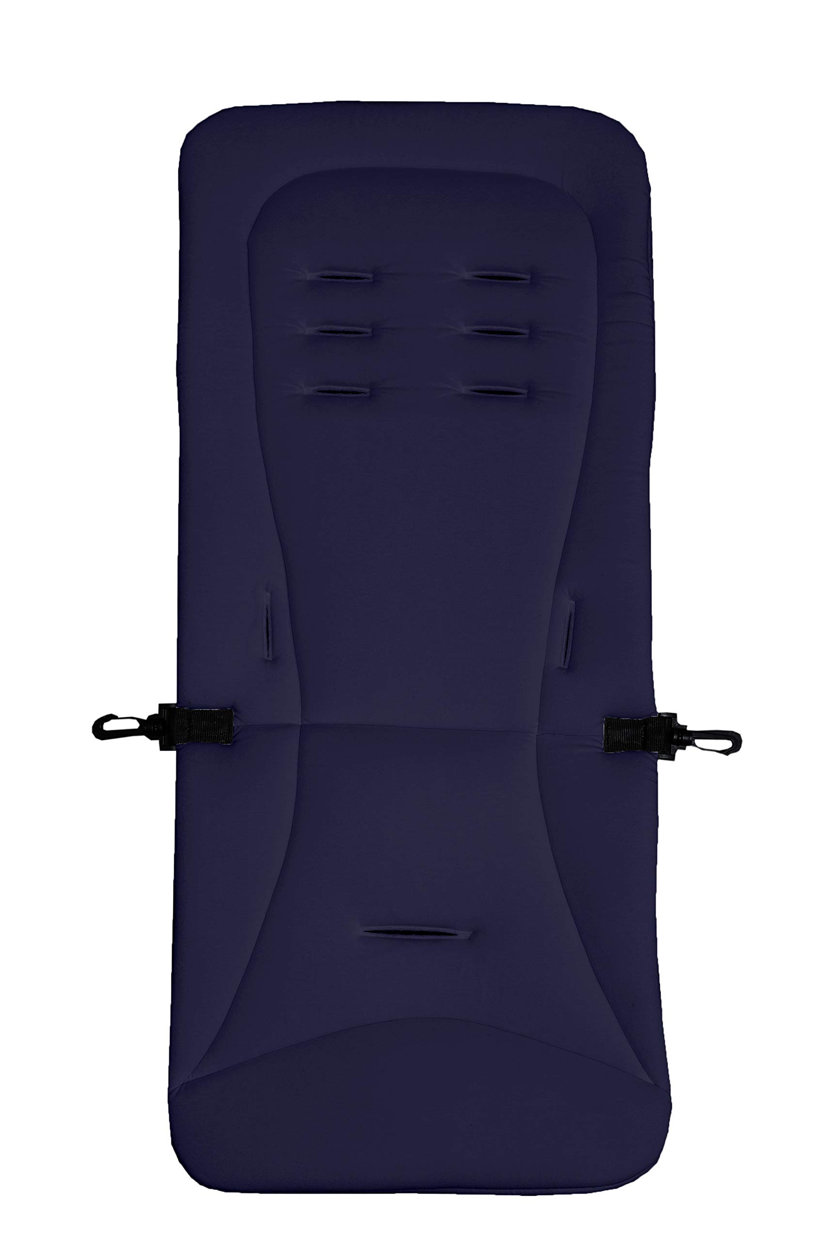 Altabebe ( AL3011-01 )Sitzauflage Buggy Einlage Kinderwagen Zubehör - Sitzunterlage - Memory Foam - Atmungsaktiv - Baby Sitzauflagen und Unterlage 75x35 cm - Farbe: blau