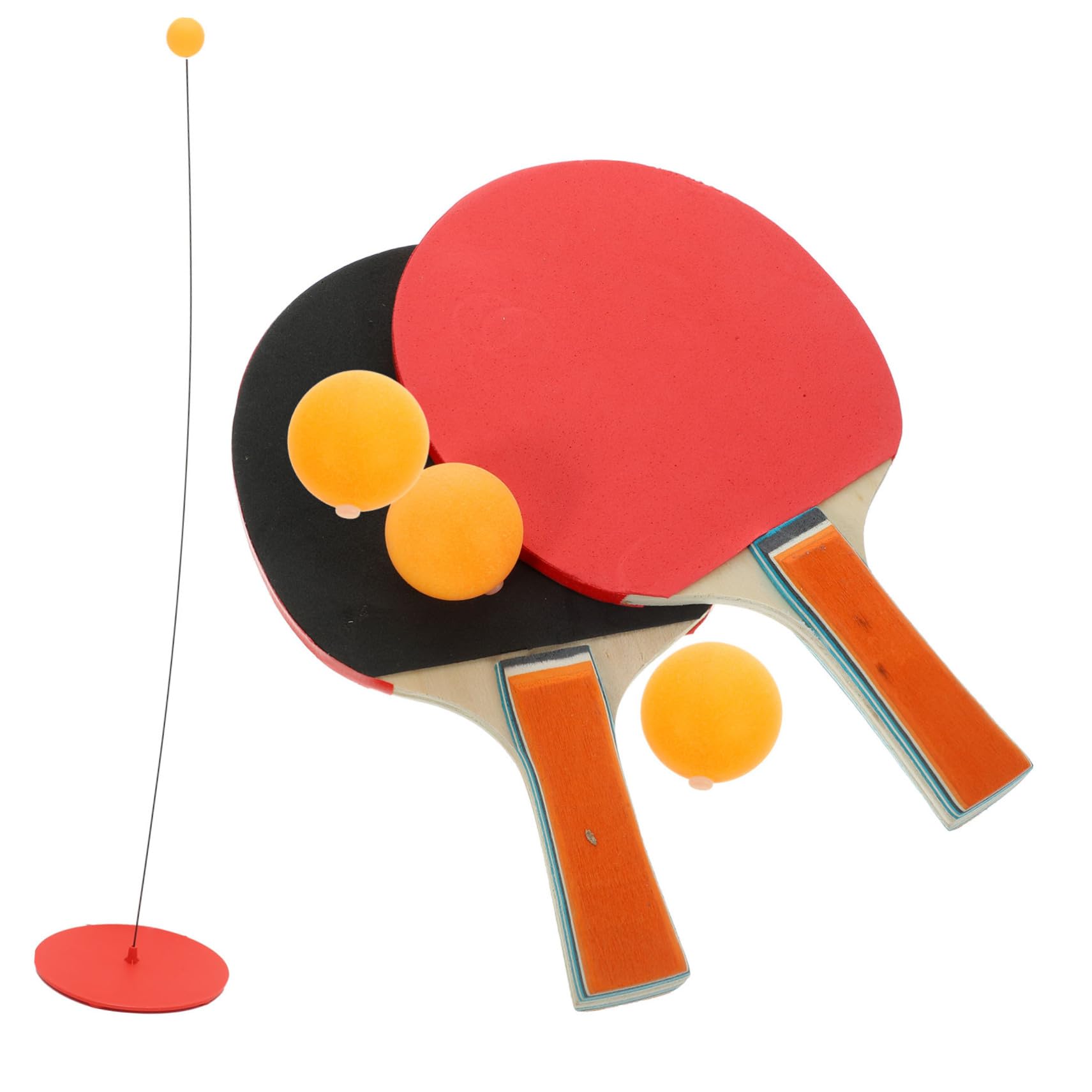 BESPORTBLE Set Da Pong - Dispositivo Di Allenamento Con Racchetta Elastica E Barra A Molla - Ideale Per Principianti E Professionisti - Gioca Sempre E Ovunque