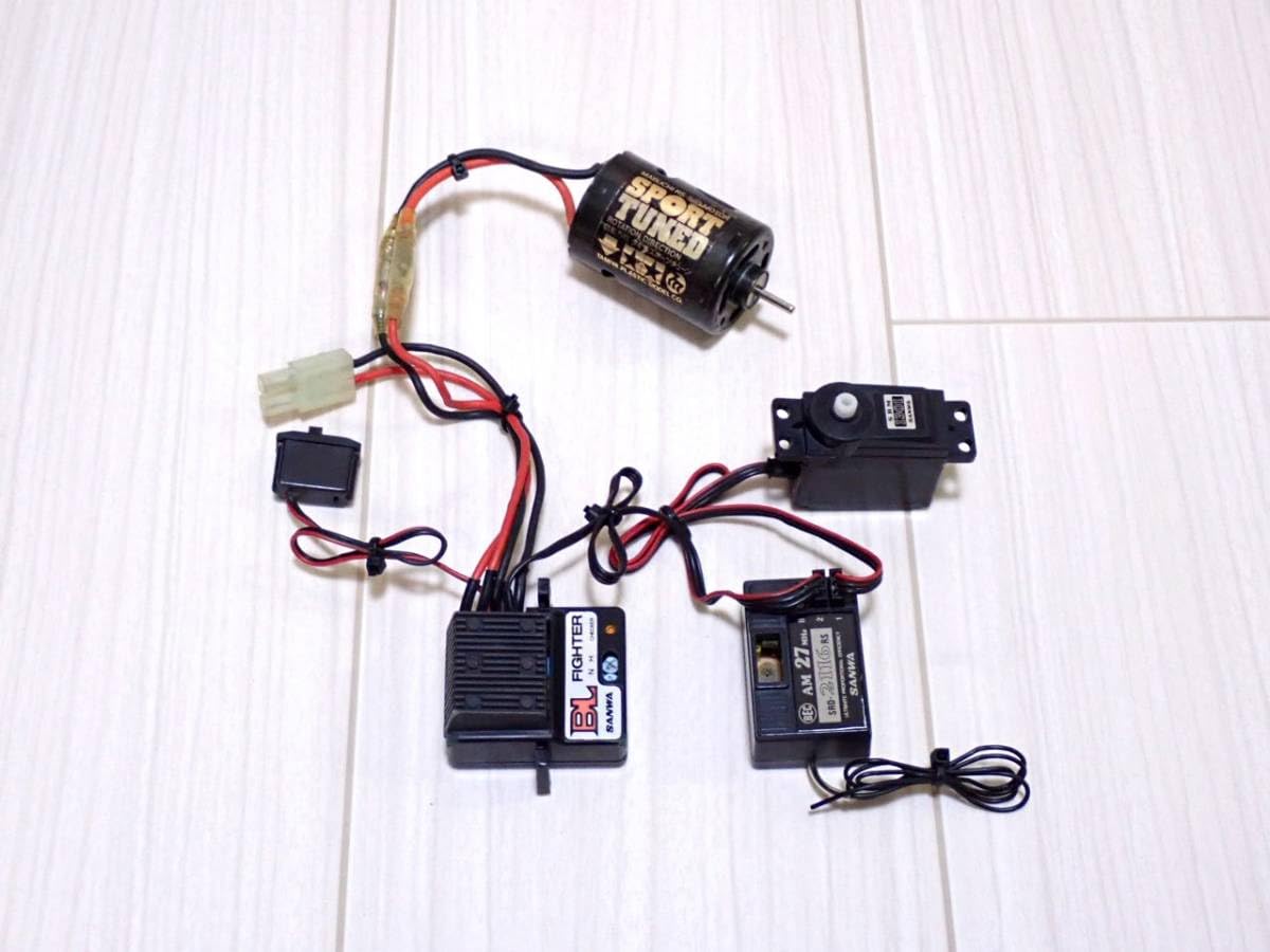 Amazon | サンワ メカ一式 アンプBLファイター 受信機SRD2116RS(AM27  