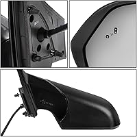 Vista 22 de DNA Motoring OEM-MR-HY1320239 Heated Powered Left Driver Side Door View Mirror W/Blind Spot Detection & Turn Signal Compatible with 2018-2019 Sonata