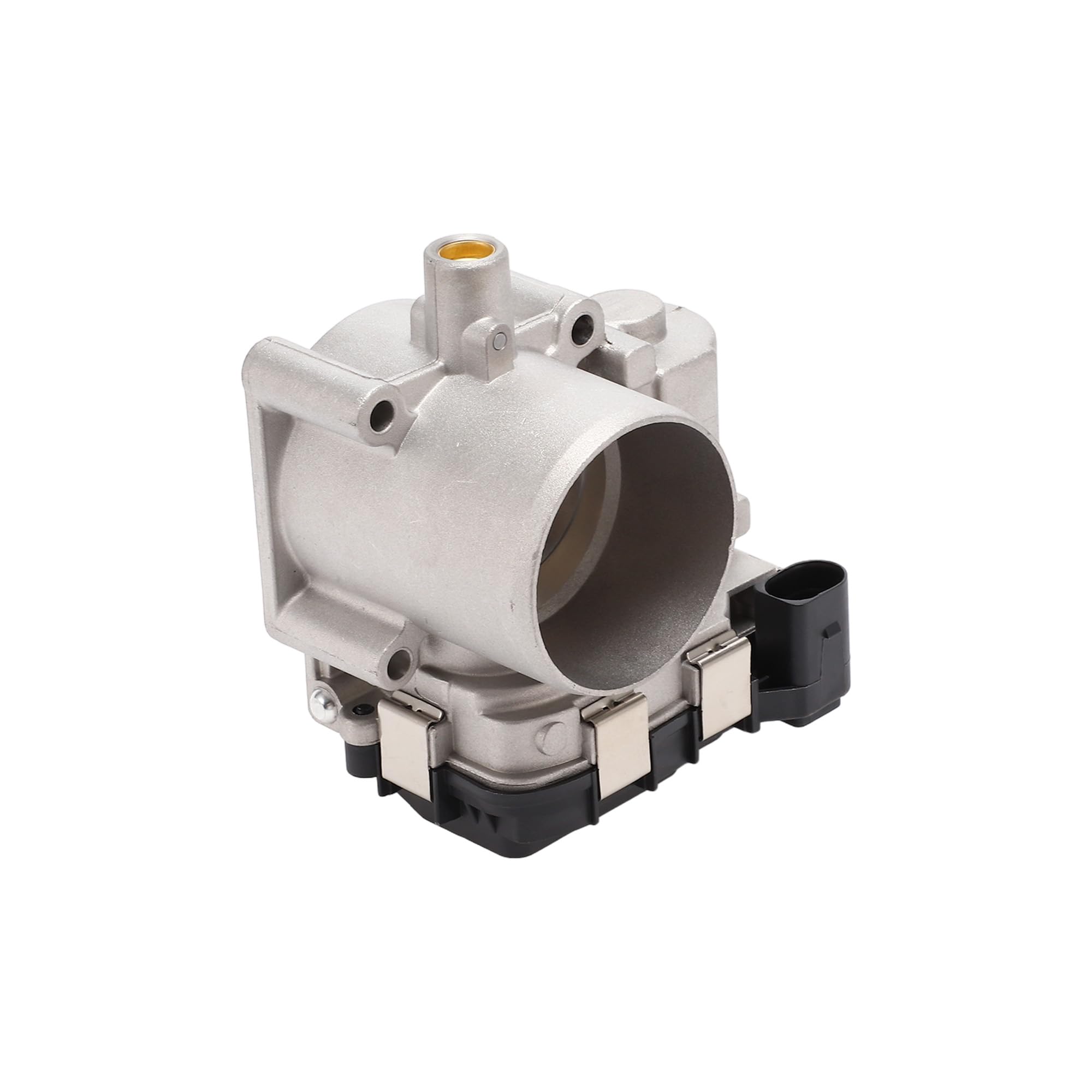 INFINAUTO Throttle Body Assembly, 57mm Throttle Body Actuator No.03F133062B for Volkswagen Jetta 2013 2014 2015 2016 2017 2018 Aluminum Alloy Black, 1