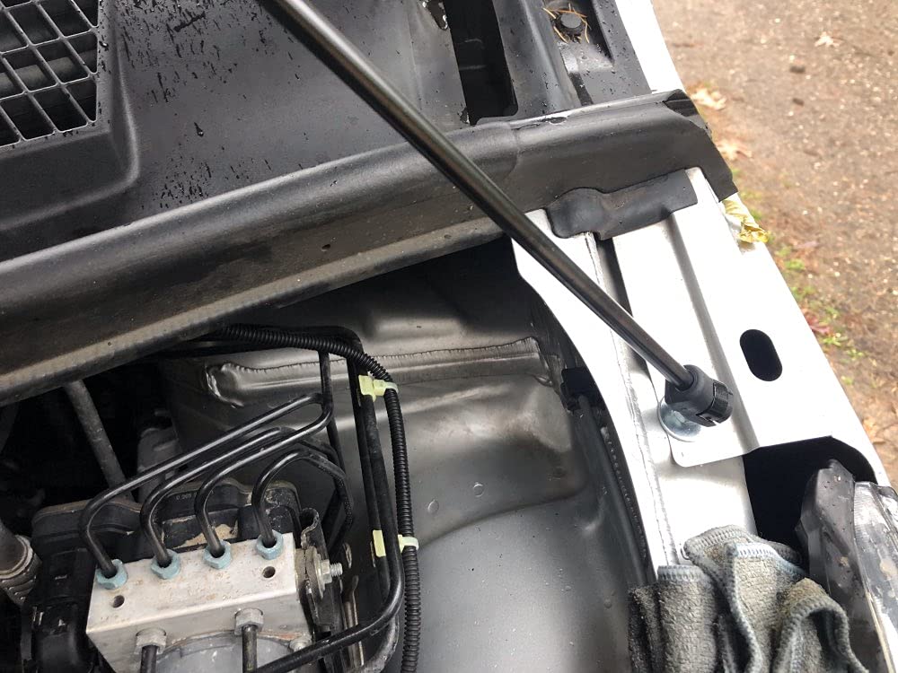 JINGLINGKJ Motorhaube für Vito W447 2014–2019 Motorhaubenlift-Dämpfer vorne, Motorhaube, Gasunterstützung, Stoßdämpfer 2 Stück