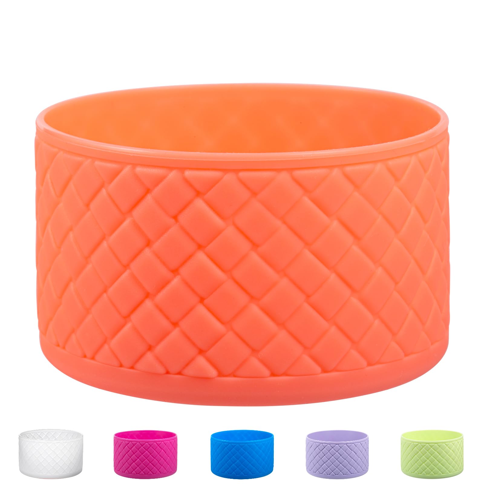 Silicone Boot for Stanley Quencher 40 oz, Bottom Boot for IceFlow Flip 20 oz 30 oz, Boots Sleeve Cover for Hydroflask 12-24 oz and 32 oz 40 z Sports Bottle Accessories