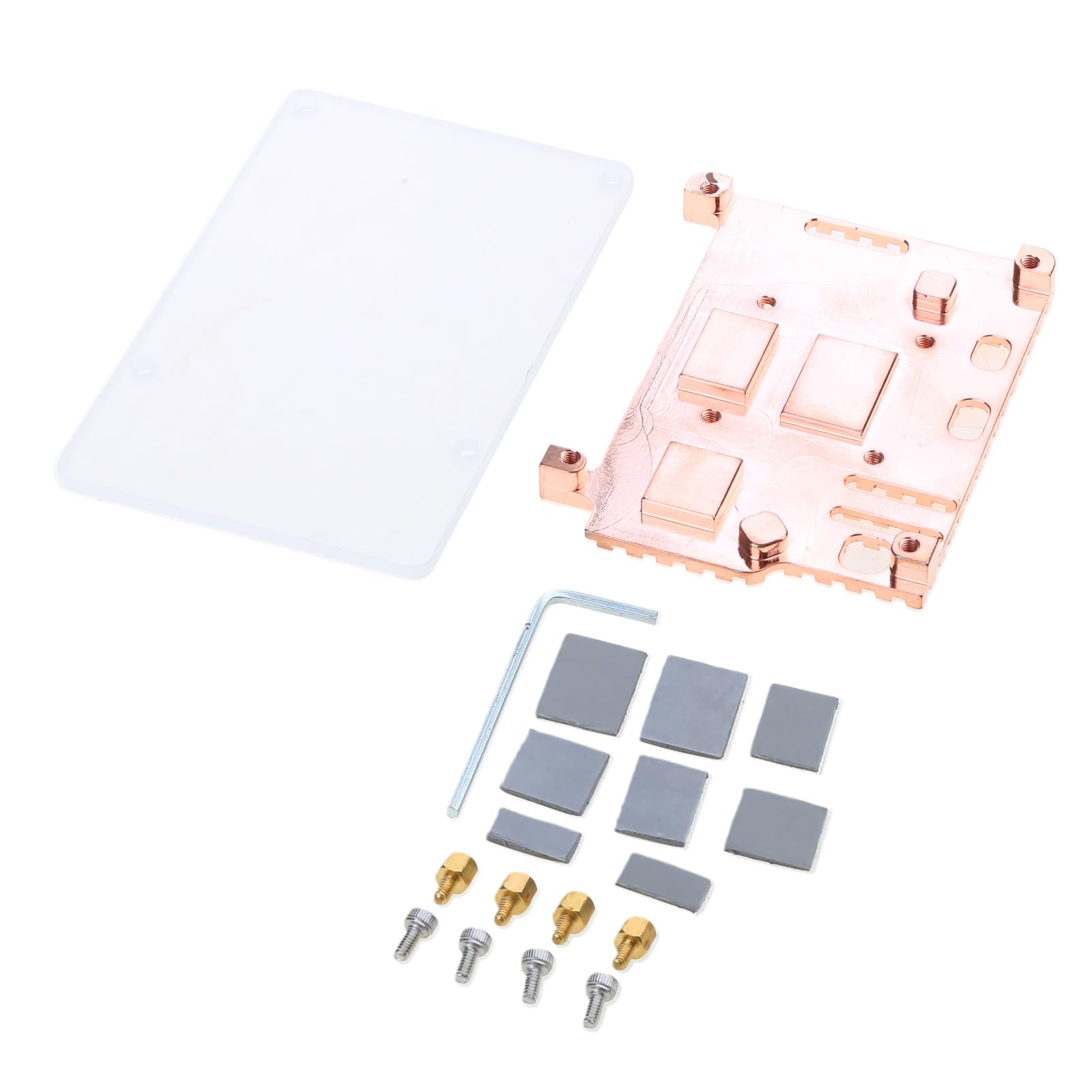 YiQinzcxgActive Cooling Solution Heat Sink With Cooling Fan Adjust Speed PWN Fan Optional Package For Pi5 Radiators