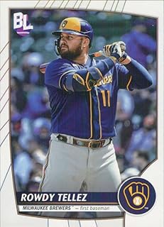 2023 Topps Big League #109 Rowdy Tellez NM-MT Milwaukee Brewers Baseball Trading Card MLB