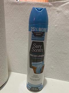 Sure Scents Fresh Linen Spray 10 OZ (183 g)â€¦
