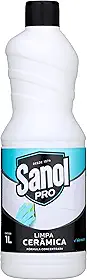 Sanol Pró Limpa Cerâmica 1 Litro Branco