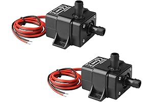 2 Pack DC 12V Mini Submersible Water Pump 63 Gallon