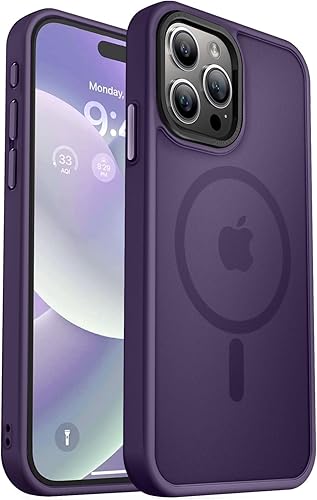 Vista 197 de MOCCA - Funda magnética resistente para iPhone 11 de 6.1 pulgadas, compatible con MagSafe, protector de pantalla de vidrio + protector de lente