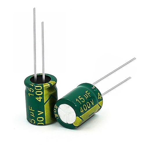 Miniatura 3 de 20 condensadores electrolíticos de 15 UF400 V, condensadores electrolíticos de aluminio de alta frecuencia para refrigerador, TV, monitor LCD