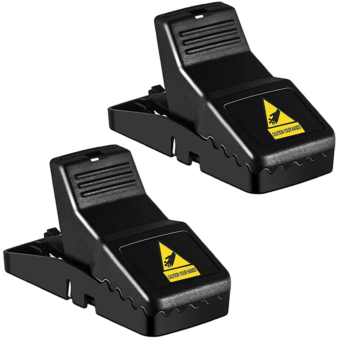 Red Champion Rat Traps House Garden Patio, Reusable Mouse Traps for Mice, Rats, Chipmunks, Squirrels, Hamsters and Other Rodents, Quickly Slam Rat Killer for Indoor and Outdoor 2/Pack