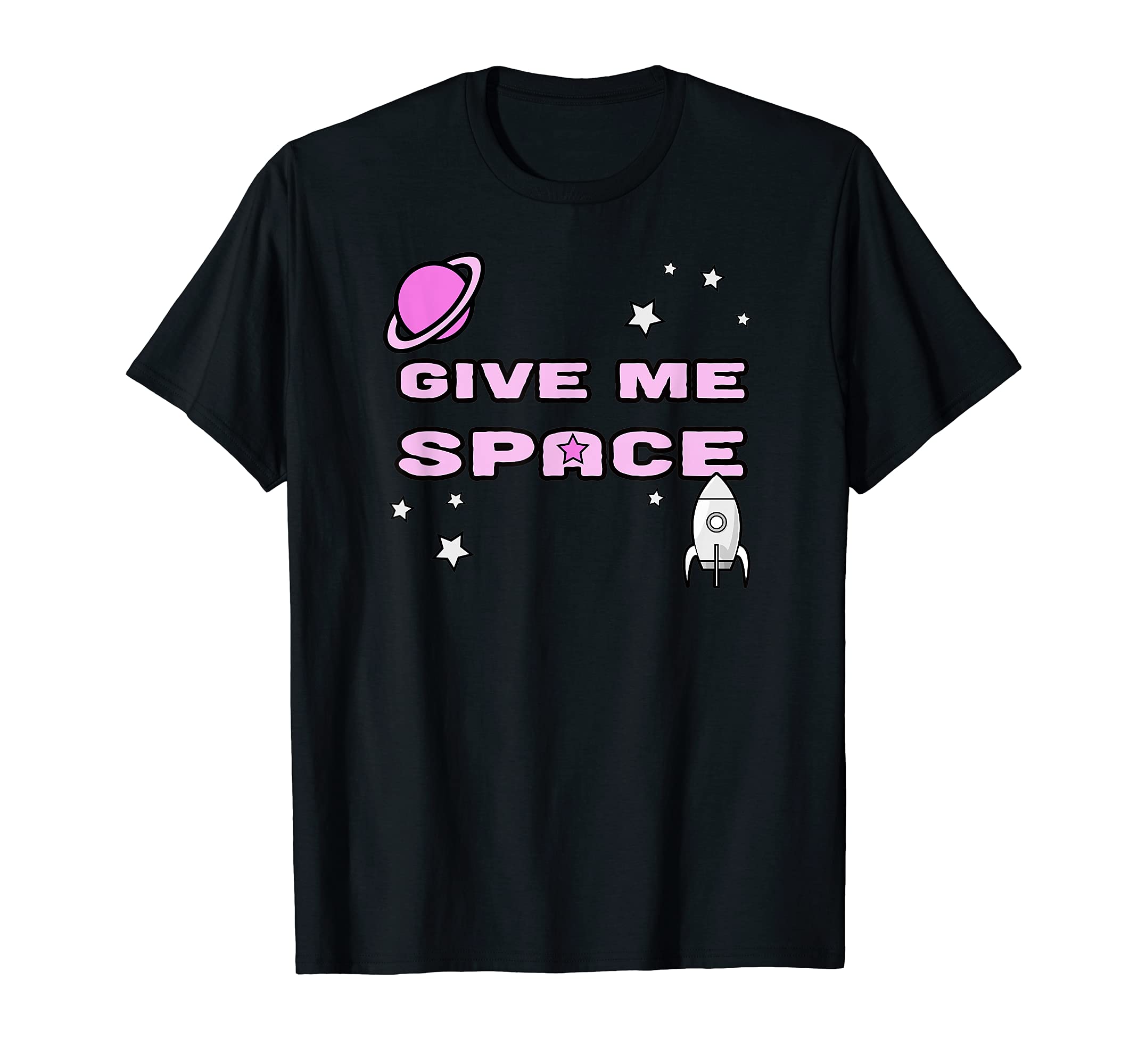 Give Me Space T-Shirt, Black