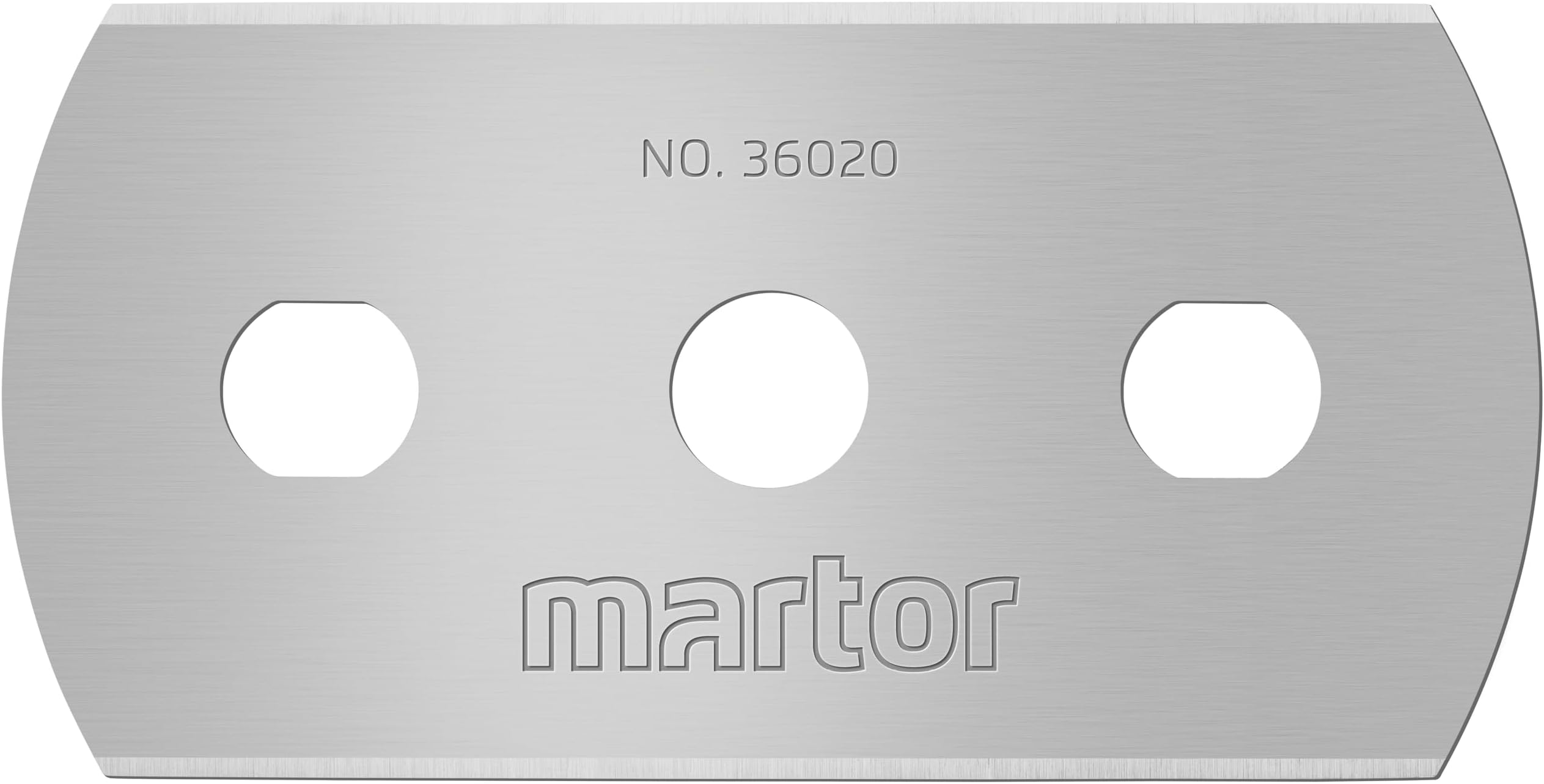 MARTOR 10 x Industrial Blade, Replacement Blades for Utility Knife, Safety Knife, 22 mm, Sharp, in Dispenser, Quadruple-use, No. 36020