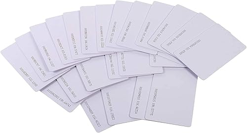 UHPPOTE Tarjeta inteligente de proximidad RFID sin contacto de 125 kHz de 0.031 in de grosor para sistema de control de acceso y asistencia de disponible en Yaxa Peru