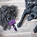 Pet Slicker Brush - Dog & Cat Brush for Shedding & Grooming Long & Short Hair - Dematting & Detangling Self-Cleaning Brushes for Dogs, Cats & Pets (Mauve Pink)