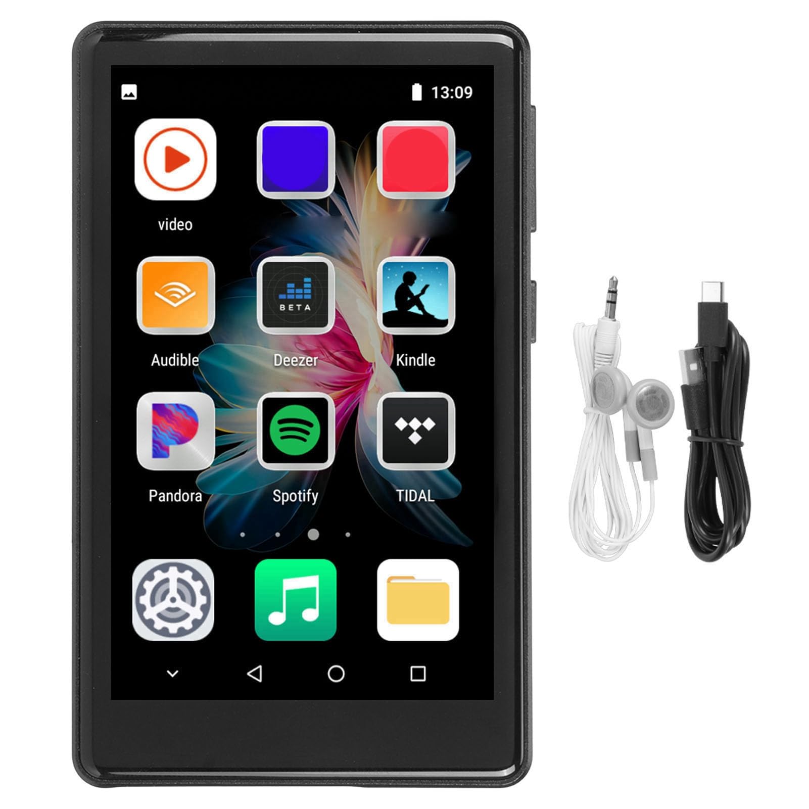 Cuifati Lettore MP3 Touch Screen 4,0 Pollici con Bluetooth e WiFi, per