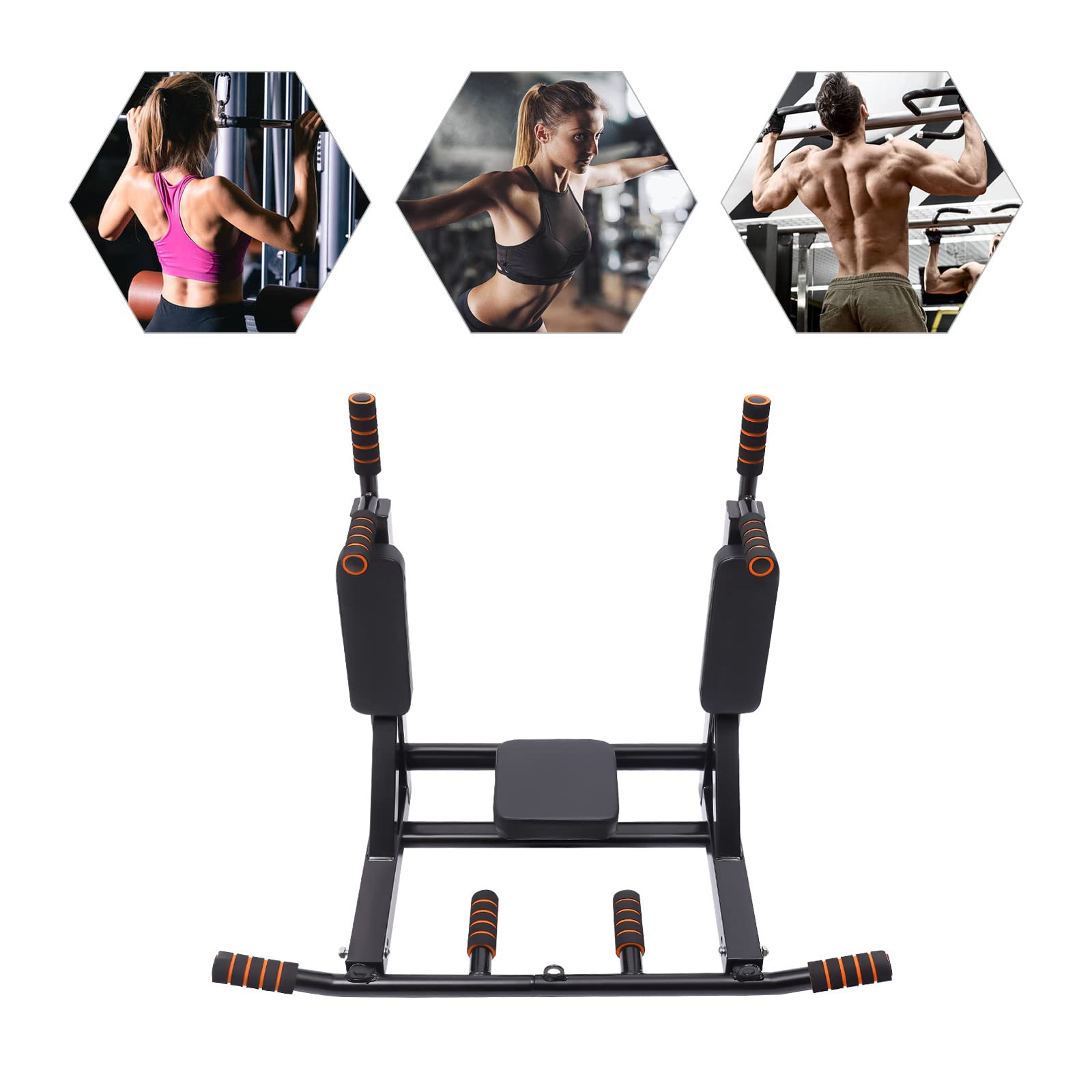 Multifunctional Wall Mounted Pull Up Bar - Barra per trazioni, max. 200 kg, per allenamento in casa, palestra, allenamento