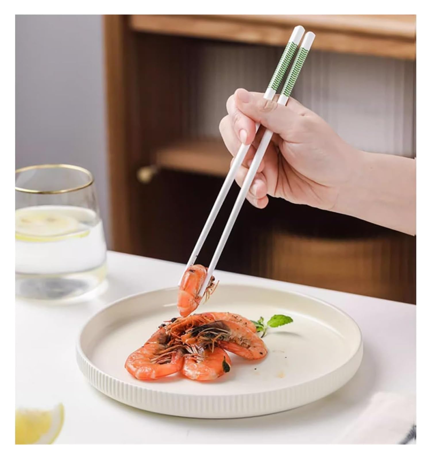 Baguettes en céramique, 10 paires de baguettes réutilisables, coffret cadeau, chinoises coréennes