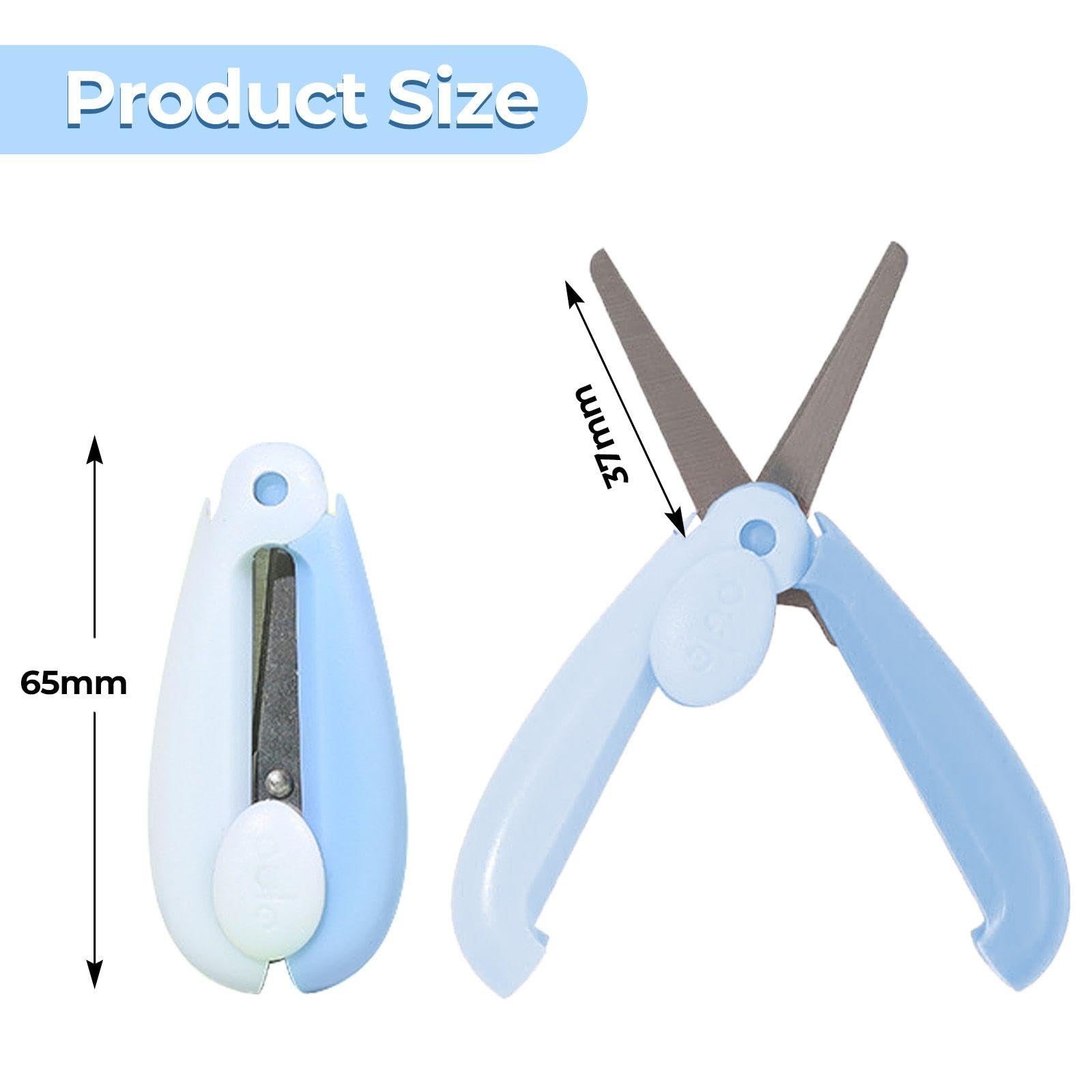 Mini Tijeras De 2 Piezas, Tijeras para Niños, Herramientas Hechas A Mano, Herramientas para Cortar Papel, Material De Oficina
