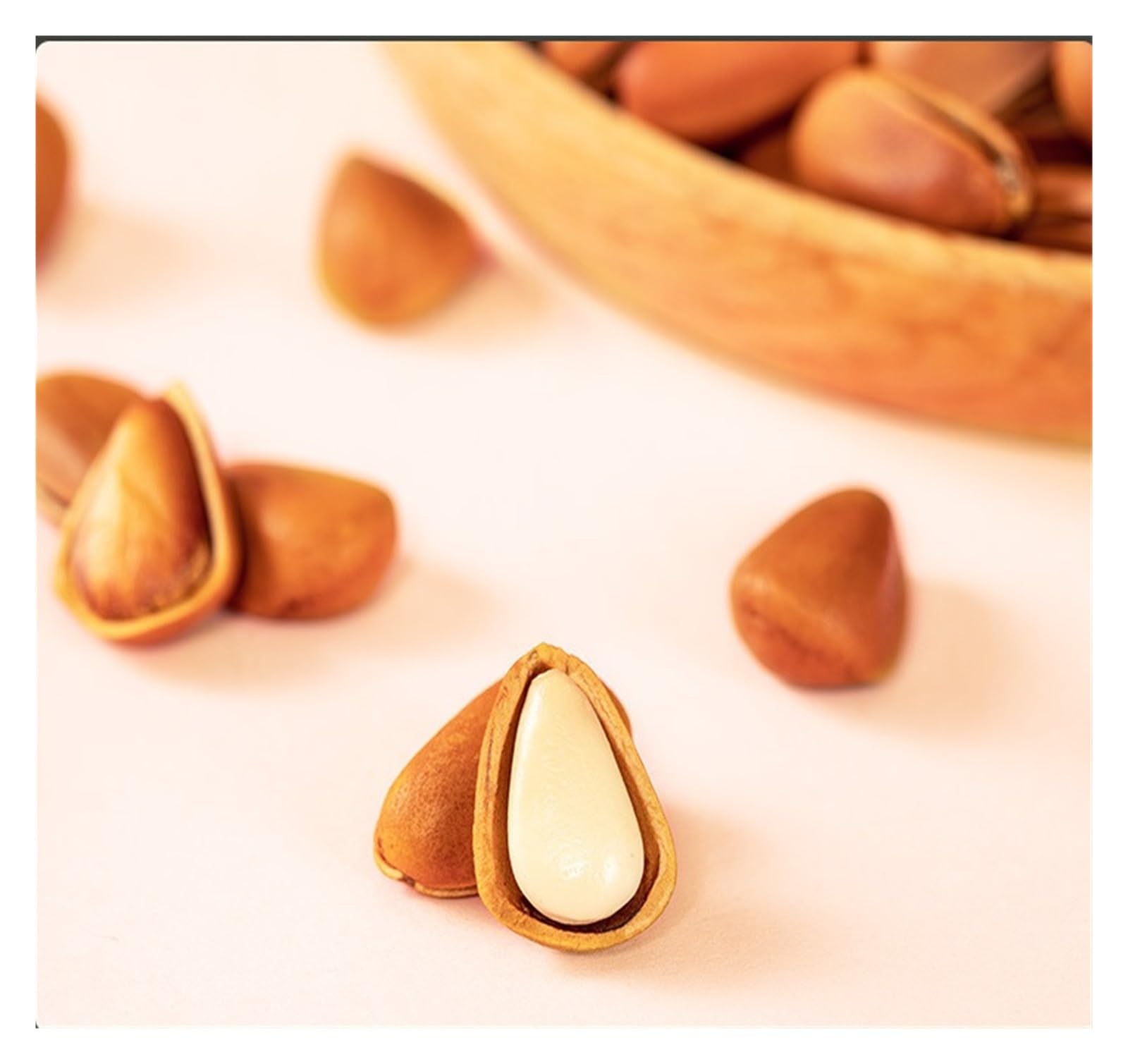 Piñones extra grandes (250 g): pino crujiente, nueces y frutos secos, perfectos for la hora del té en familia(2bag)
