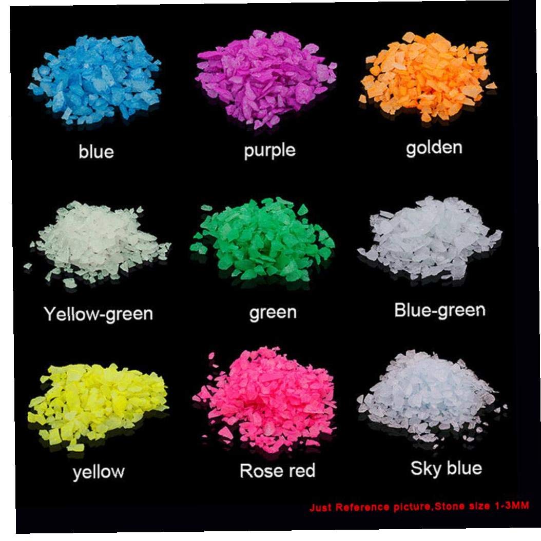 4pcs Phosphorescent Poisson Aquarium Maison Jardin Décoratif Foncé Sable Gravier (différentes Couleurs)