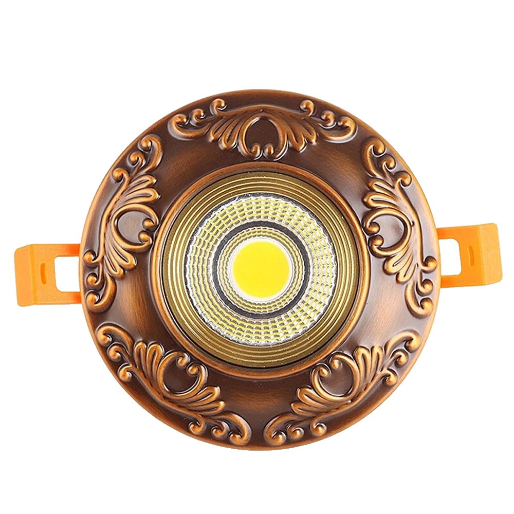 Commercial downlight integrated bronze antique rond pour magasin