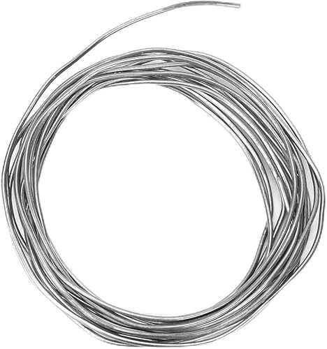 Varillas de soldadura de cobre y aluminio con núcleo de fundente de alambre de baja temperatura para radiadores, motores, electrodomésticos (13.1 ft)
