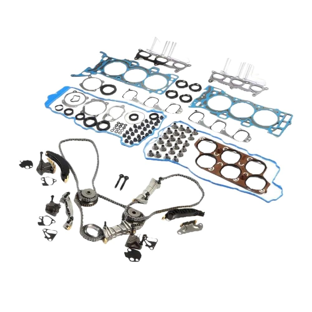 Kit de joint de chaîne de distribution compatible avec Enclave 3.6L 2007-2016 numéros de pièce 12622177 12649286 12639277