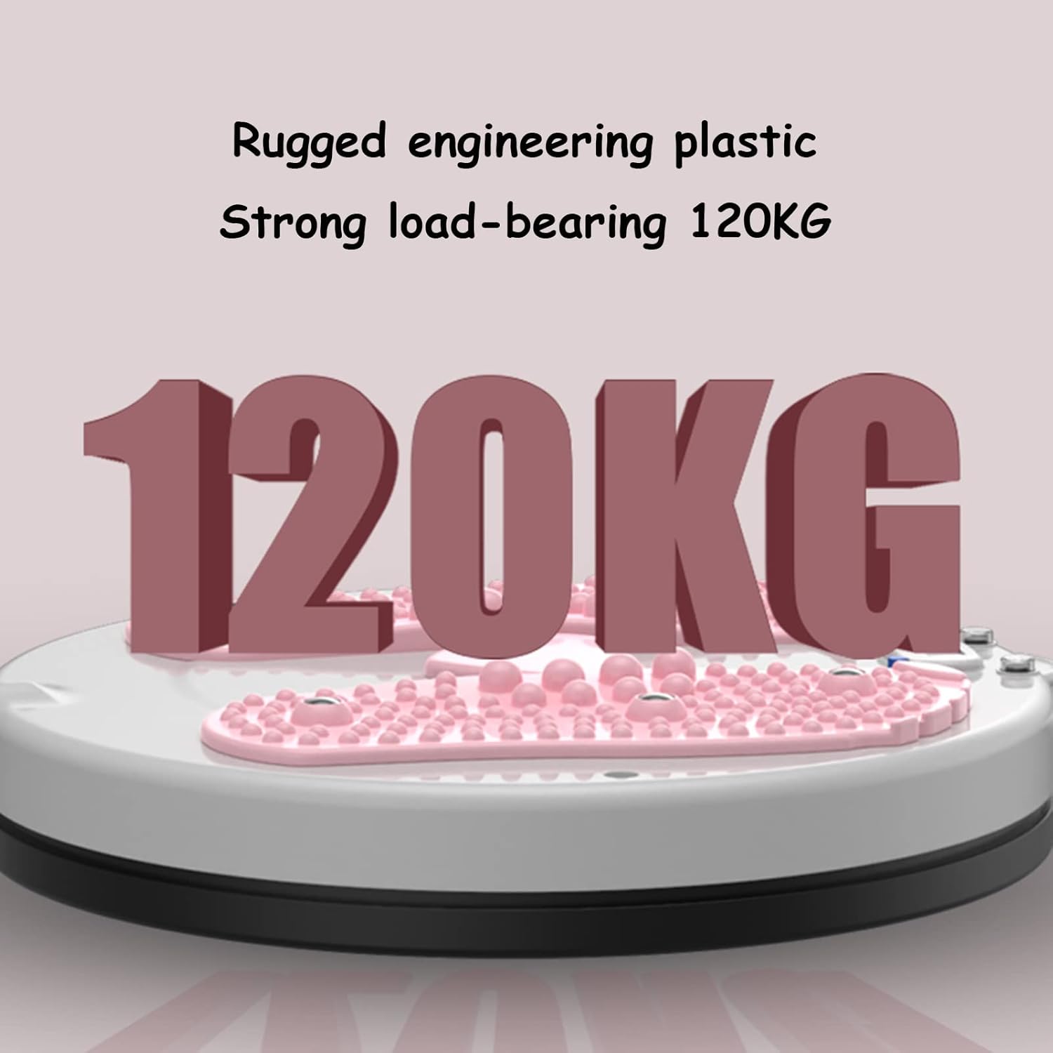 Waist Twister Balance Board, Compact Core Twist Disc,Slimming Massage for Home Gym Workout,Pink,26.529CM