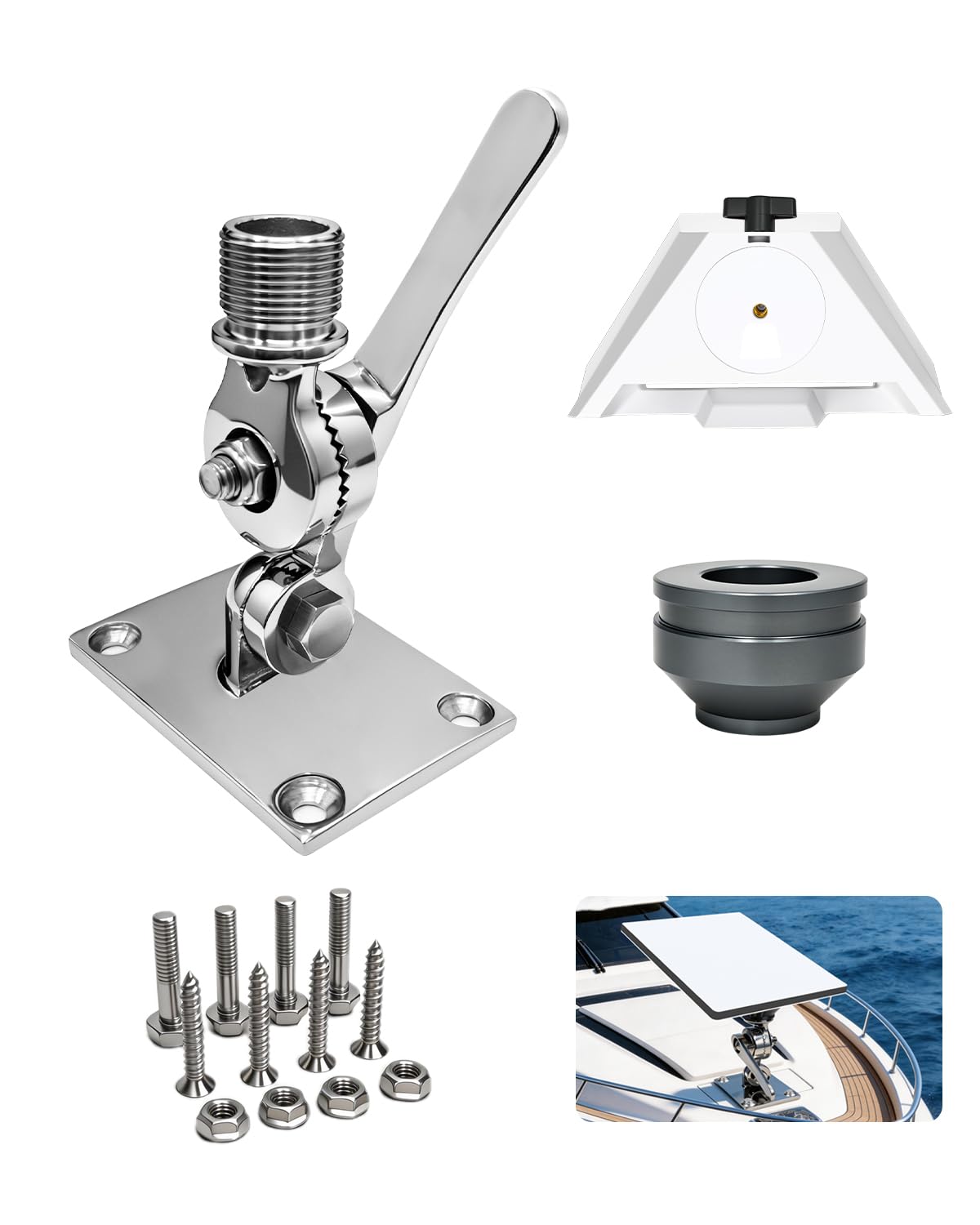 Photo 1 of LOBOTOKO Starlink Mini Mount, 316 Stainless Steel