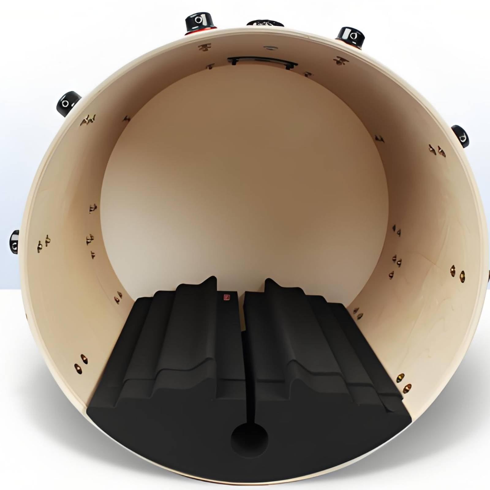 Gralara Pad Smorzatore Grancassa Riduce le Vibrazioni Cuscinetto Fonoassorbente Batteria Brevettato Accessorio Musicale per Batteristi, Casa, Studio