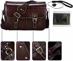 Amazon.co.jp: Giyomi 英国風 一眼レフ カメラバッグ/ショルダーバッグ