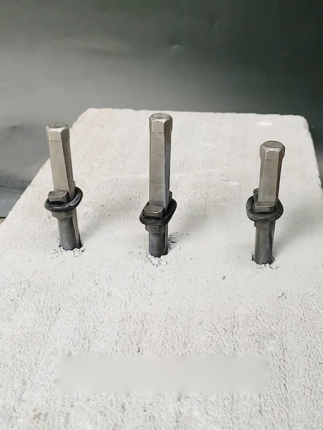 10 Cunei Per Spaccatura Roccia In Acciaio Lega – 16 Mm X 100 Mm, Per Granito, Marmo E Cemento, Strumenti Manuali Per Edilizia