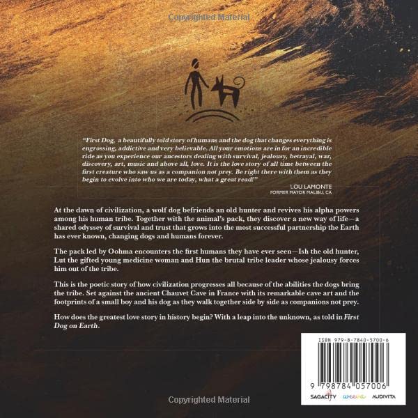 Miniatura 2 de First Dog on Earth, How It All Began An Odyssey of Survival and Trust A Poetic Story of How Human Civilization Progresses With the Companionship