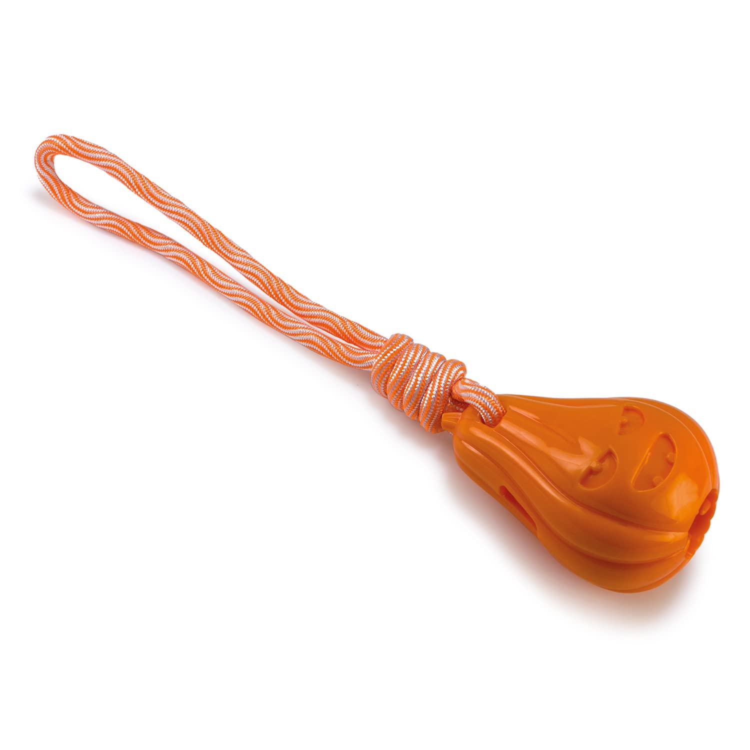 Arquivet Pumpkin with Rope - Dog Toys for All Ages - Dog Chew Accessories - Plastic Chew Toy - Games and Entertainment - Image 4