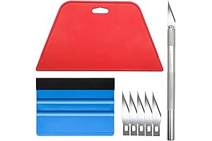 Pink and Gold Wallpaper Smoothing Tool Kit for Easy Peel and Stick Application